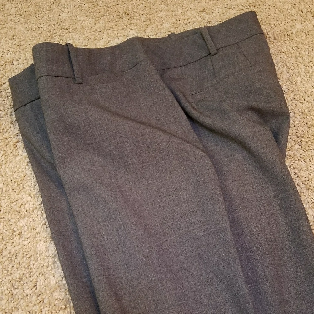 Grey Petite Trousers